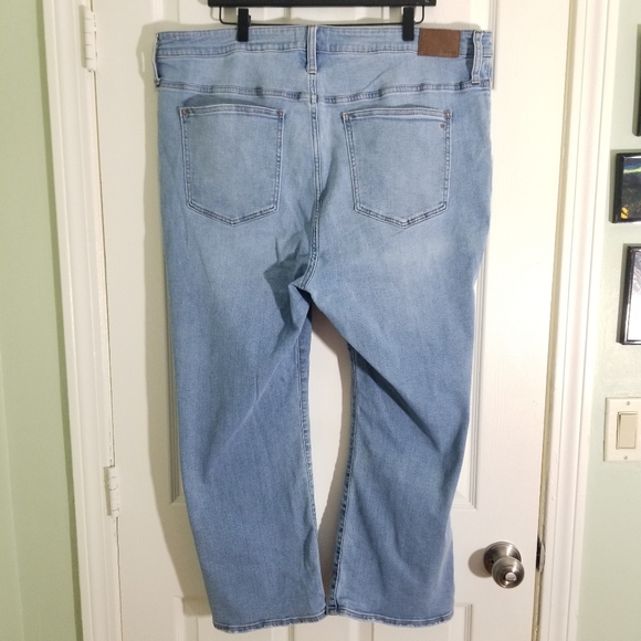 Madewell Cali Demi-Boot Button Fly Jeans Size 35 - Picture 2 of 4